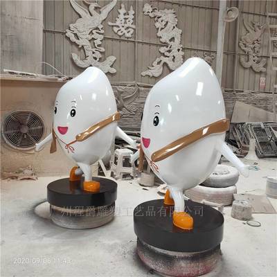 廣西梧州蒙山卡通米寶寶公仔玻璃鋼雕塑作品及廠商介紹